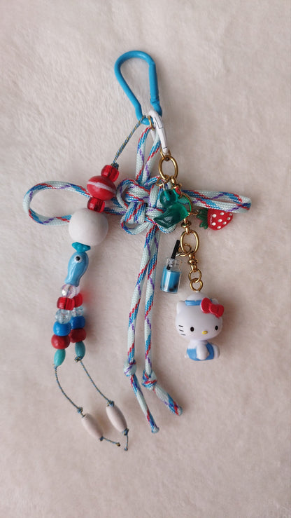 Grigri Hello Kitty Bleu