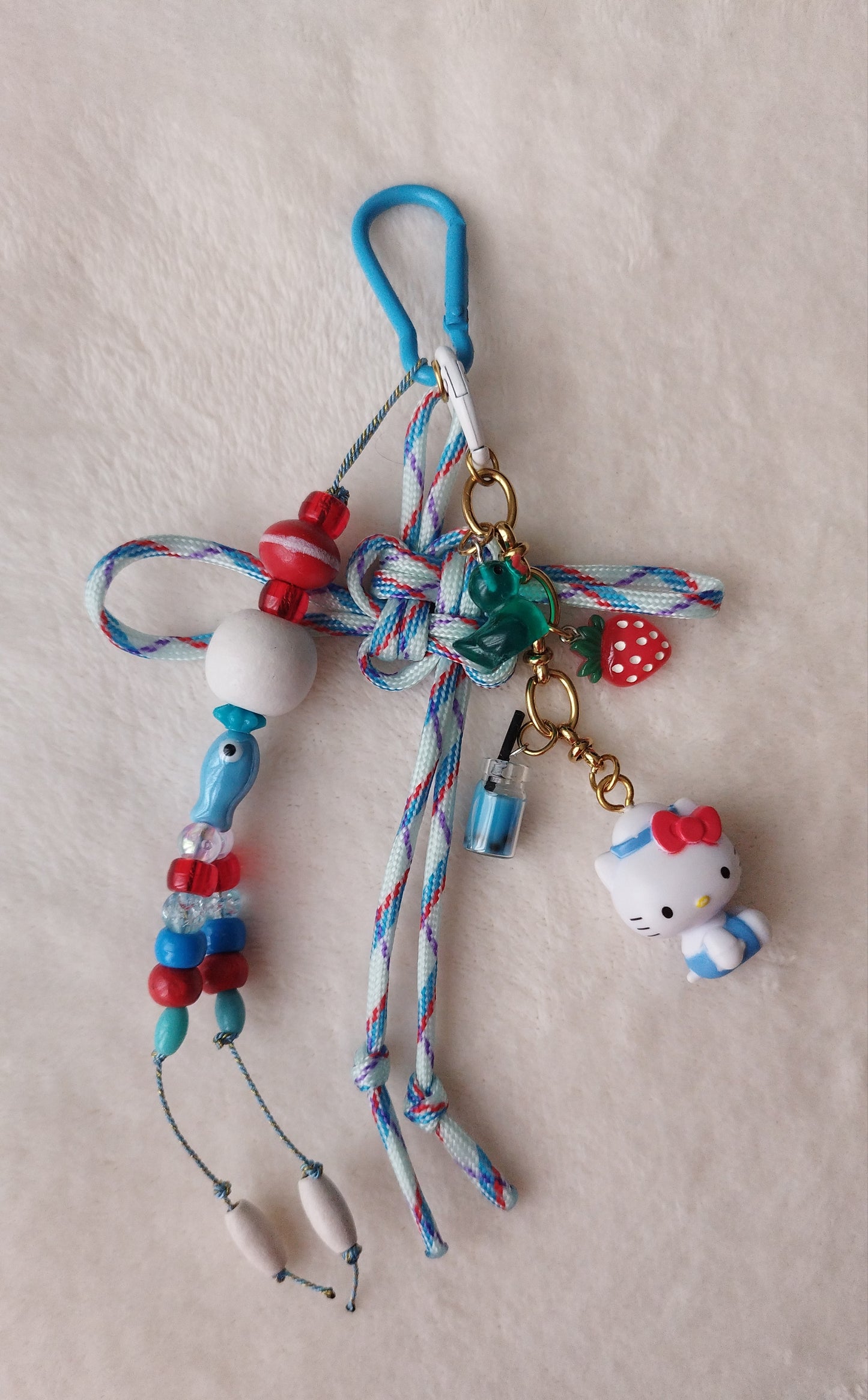 Grigri Hello Kitty Bleu